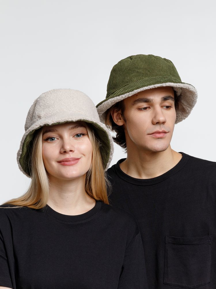Панама Bucket двусторонняя утепленная