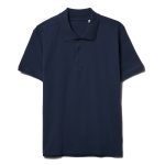 Рубашка поло классической посадки из гребенного хлопка. Благодаря тонким и длинным волокнам хлопка материал рубашки отличается гладкостью