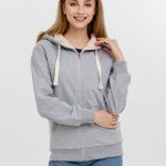 Толстовка унисекс на молнии с капюшоном.<br><br><ul class="list"><li>Края рукава и низ изделия выполнены резинкой</li><li>Вшитый утягивающий шнур в капюшоне