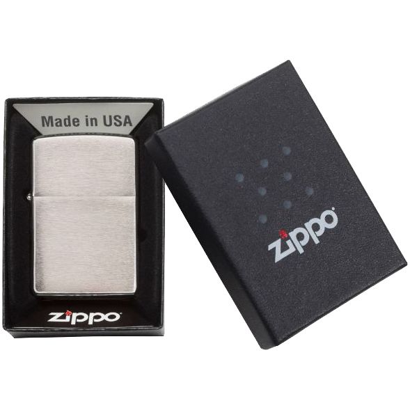 Зажигалка Zippo Armor Brushed, матовая