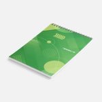 <ul class="list"><li>Блокнот формата А6 на спирали</li><li>Гибкая обложка из картона плотностью 300 г/м² с матовой ламинацией<br></li><li>40 листов в клетку из белой бумаги плотностью 70 г/м²</li><li>Полноцветная печать на лицевой стороне обложки входит в стоимость изделия</li></ul><p>Отправляя запрос