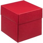 Самосборная коробка из цветного картона — раскрывается
