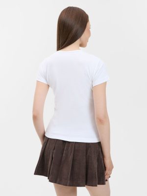 Футболка женская с круглым вырезом Lady 220