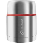 который увеличивает время сохранения тепла</li><li>Крышку термоса можно использовать как чашку или миску</li><li>Благодаря широкому горлу удобно обедать