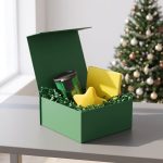 Блокнот Cluster Mini в клетку, желтый