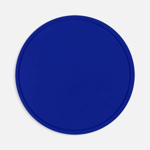 Лейбл ПВХ Dzeta Round, L, синий