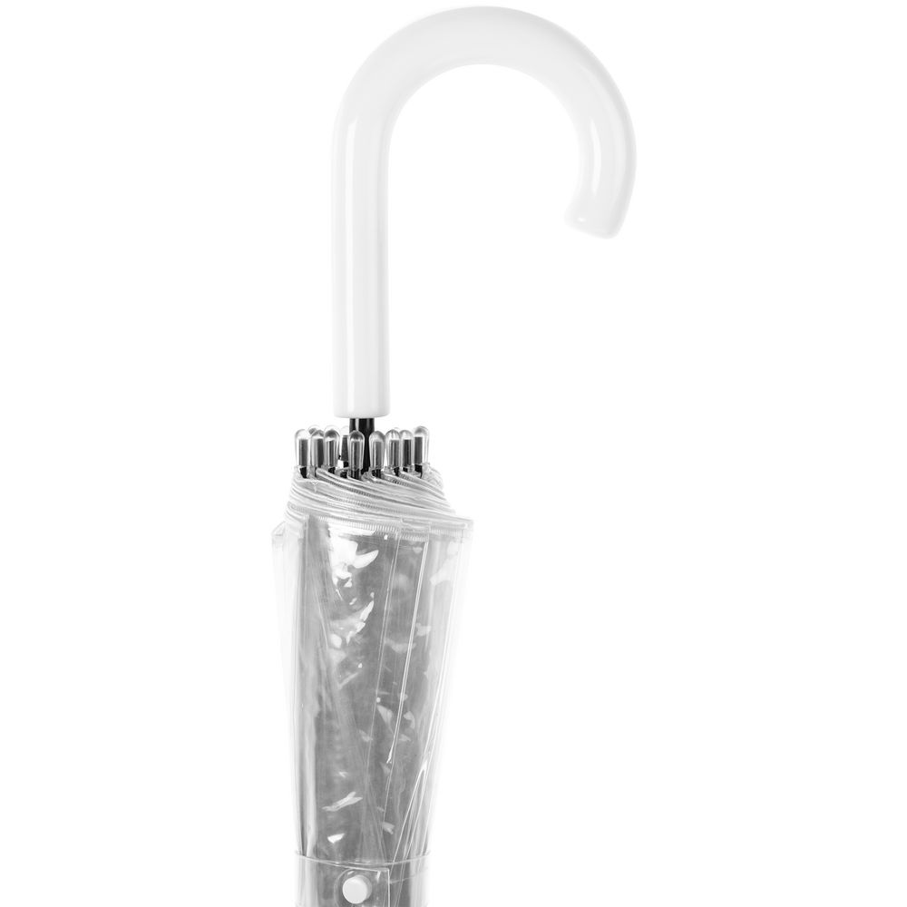 Прозрачный зонт-трость Clear, 16 клиньев