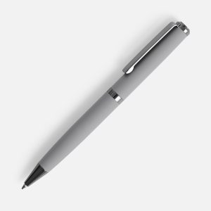 Ручка шариковая Inkish Gunmetal в футляре, серая