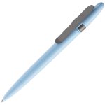 <ul class="list"><li>Корпус из матового пластика с металлическим клипом.</li><li>Механизм ручки: поворотный.</li><li>Корпус ручки разбирается