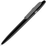 <ul class="list"><li>Корпус из матового пластика с металлическим клипом.</li><li>Механизм ручки: поворотный.</li><li>Корпус ручки разбирается