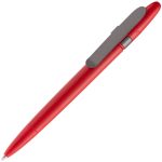 <ul class="list"><li>Корпус из матового пластика с металлическим клипом.</li><li>Механизм ручки: поворотный.</li><li>Корпус ручки разбирается