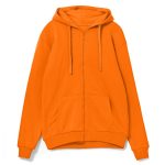 Базовая толстовка унисекс на молнии и с капюшоном.<br><ul class="list"><li>Капюшон на подкладке</li><li>Молния в тон изделия<br></li><li>Два передних кармана<br></li><li>Манжеты и низ изделия выполнены резинкой 2х2</li><li>Съемный утягивающий шнур в капюшоне в цвет изделия