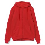 Базовая толстовка унисекс на молнии и с капюшоном.<br><ul class="list"><li>Капюшон на подкладке</li><li>Молния в тон изделия<br></li><li>Два передних кармана<br></li><li>Манжеты и низ изделия выполнены резинкой 2х2</li><li>Съемный утягивающий шнур в капюшоне в цвет изделия