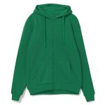 Базовая толстовка унисекс на молнии и с капюшоном.<br><ul class="list"><li>Капюшон на подкладке</li><li>Молния в тон изделия<br></li><li>Два передних кармана<br></li><li>Манжеты и низ изделия выполнены резинкой 2х2</li><li>Съемный утягивающий шнур в капюшоне в цвет изделия