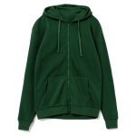 Базовая толстовка унисекс на молнии и с капюшоном.<br><ul class="list"><li>Капюшон на подкладке</li><li>Молния в тон изделия<br></li><li>Два передних кармана<br></li><li>Манжеты и низ изделия выполнены резинкой 2х2</li><li>Съемный утягивающий шнур в капюшоне в цвет изделия