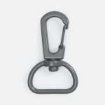 Застежка-карабин Snap Hook, M, серая