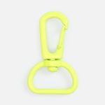 Застежка-карабин Snap Hook, M, желтый неон