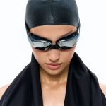 Шапочка для плавания Aquasana выполнена из высококачественного силикона
