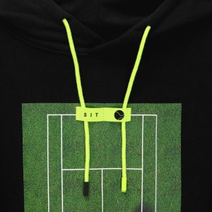 Круглый шнур Lasso L, желтый неон, 110 см