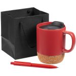 Newling — лаконичный и стильный велком-пак для новых сотрудников.<br><br>Матовая керамическая кружка Corky Walk с пробковой подставкой и съемной крышкой максимально удобна для распития любимого горячего напитка на рабочем месте в суете офисных будней. Прекрасное дополнение к кружке — классическая ручка Prodir: ее четырехгранный корпус из глянцевого и матового пластика символизирует равновесие и устойчивость.<br>Емкость кружки 320 мл. <br>Механизм ручки: нажимной. <br>Стержень с синими чернилами.