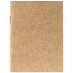 Блокнот на скрепке с обложкой из картона Mixed Kraft NEW  плотностью 195 г/м².<br>В блоке 32 листа без линовки из бумаги плотностью 70 г/м².