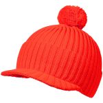 Однослойная вязаная кепка Peaky — оригинальный и практичный головной убор из мягкой акриловой пряжи.<br>Поставляется в пакете с липким краем.