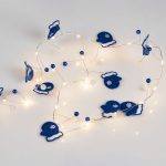 Декоративная гирлянда Merry Mittens наполнена радостью и зимним волшебством! Аккуратно вышитые уютные варежки чередуются с маленькими яркими шариками — милая композиция принесет теплое мерцание ярких огоньков и создаст праздничное настроение.<br>12 варежек