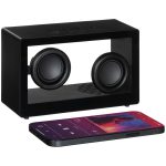 Sensofonic — это bluetooth-колонка с современным минималистичным дизайном. В ее прозрачном корпусе всеми RGB-красками играет встроенная светомузыка. Режим подсветки можно настроить под свои предпочтения или синхронизировать с мелодией.<br><br>Электронный будильник поможет вовремя проснуться