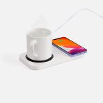 Hot Task — это источник энергии для офисных работников и их электронных устройств.<br><br>На основании предусмотрены две зоны: для подогрева напитков и поддержания их температуры и для зарядки смартфонов