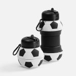 Оригинальная складная бутылка Football Flex будет отличным подарком для футболистов и всех любителей этой игры. Она также понравится спортсменам