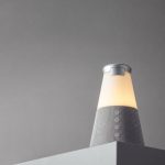 Bluetooth-колонка с беспроводной зарядкой и подсветкой Cone Sonance, серая