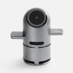Droid — это технологичная Bluetooth-колонка с подвижными площадками для беспроводной зарядки смартфона
