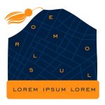 Шапка-петушок с вывязанным логотипом и индивидуальным рисунком в фирменной цветовой гамме.<br><br>Модель: однослойная шапка с жаккардовым узором в 2-3 цвета<br>Класс вязального оборудования: 10.<br>Особенности переплетения:  темная нить не просвечивает сквозь светлую