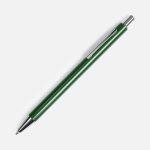 Изящная ручка с тонким корпусом.<br><ul class="list"><li>Механизм ручки: нажимной.</li><li>Корпус ручки разбирается