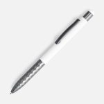 Шариковая ручка Digit Soft Touch привлекает внимание оригинальным дизайном нижней части пластикового корпуса и цветным наконечником-стилусом. Верхняя часть корпуса выполнена из алюминия с покрытием софт-тач — пишущий инструмент не хочется выпускать из рук.<br><ul class="list"><li>Механизм ручки: нажимной.</li><li>Корпус ручки разбирается