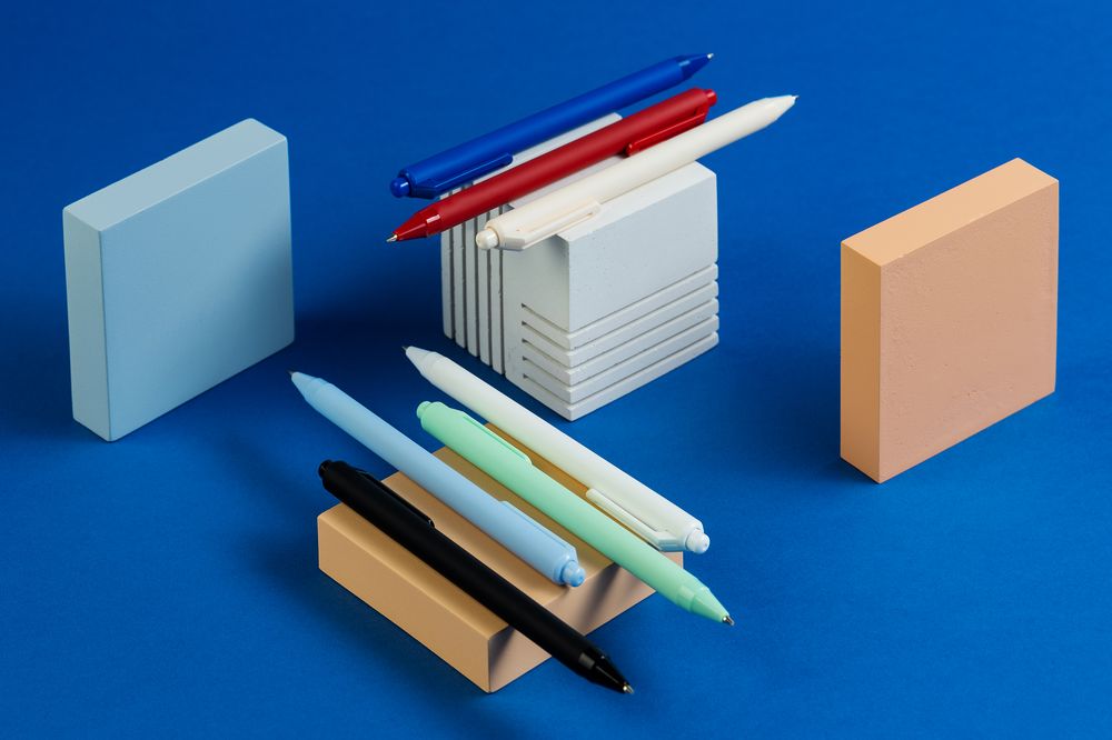 Ручка шариковая Cursive Soft Touch
