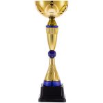 Средний кубок Awardee — отличная награда участникам спортивных соревнований.<br>Поставляется в индивидуальной транспортной упаковке. <br><br>Заметные спайки на пластиковых деталях изделия обусловлены особенностями литья.