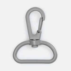 Застежка-карабин Snap Hook, L, серая