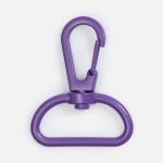 Застежка-карабин Snap Hook, L, фиолетовая