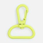 Застежка-карабин Snap Hook, L, желтый неон
