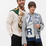Шарф на заказ Tricksy Classic Fint, L, полушерсть