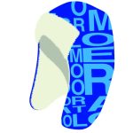 Шапка с вывязанным логотипом и индивидуальным рисунком в фирменной цветовой гамме.<br><br>Модель: шапка-ушанка с жаккардовым узором в 2-3 цвета