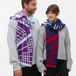 Шарф Joyful Grand Max на заказ, XL, акрил