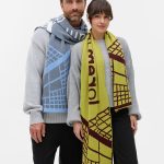 Шарф Joyful Grand Max на заказ, XL, полушерсть