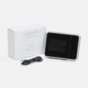Метеостанция с проекционными часами Climavista