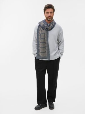 Шарф Denim полушерсть, XXL