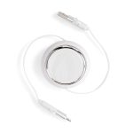 Складной кабель с переходниками pocketCoil, белый