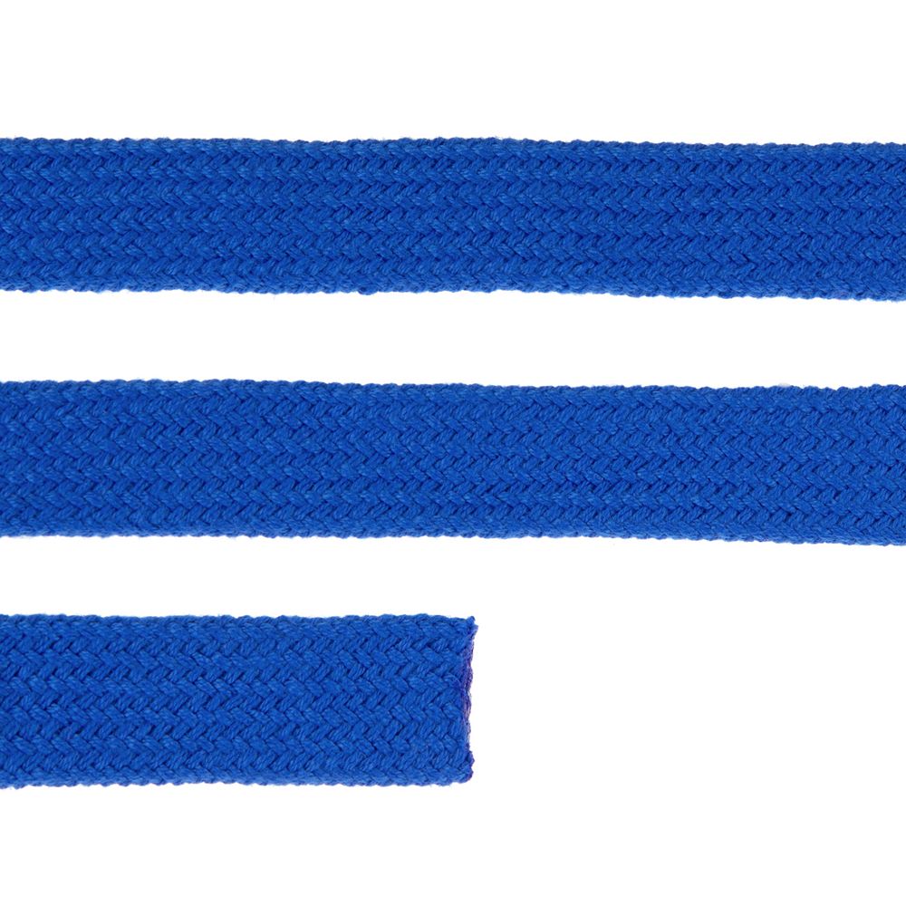 Плоский шнур Cord M, синий, 90 см
