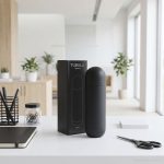Термос Tubula Soft Touch, черный