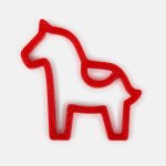 Подвеска «Лошадка с седлом» — креативный аксессуар с символикой грядущего года